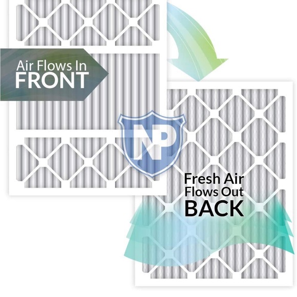 Nordic Pure 20x25x5 MERV 8 Pleated Honeywell Replacement Air Filters- 2 Pack - Picture 5 of 8